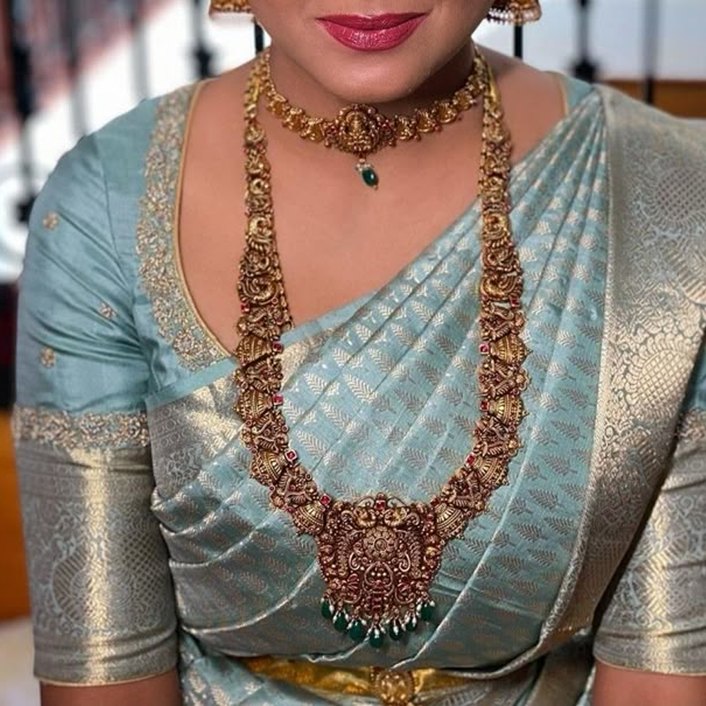 Saree Pre-Pleating Work