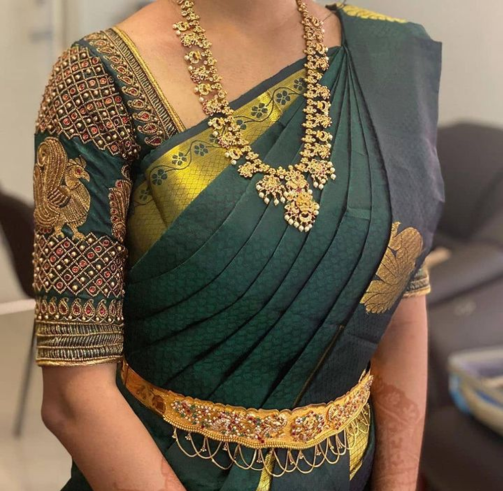 Saree Pre-Pleating Work